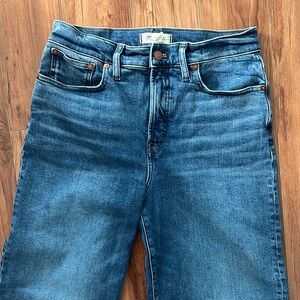 Madewell The Perfect Vintage Wide Leg Jean in Lavaca Wash